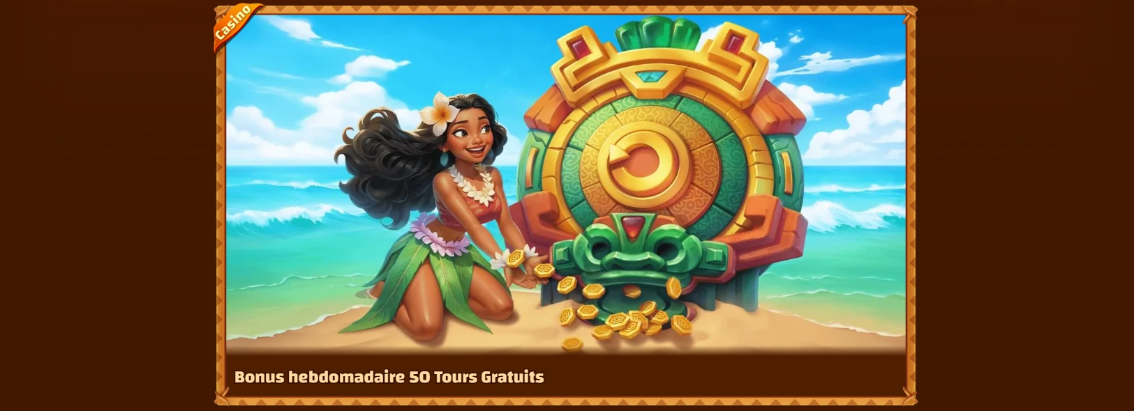 Bonus recharge hebdomadaire sur Tiki Casino