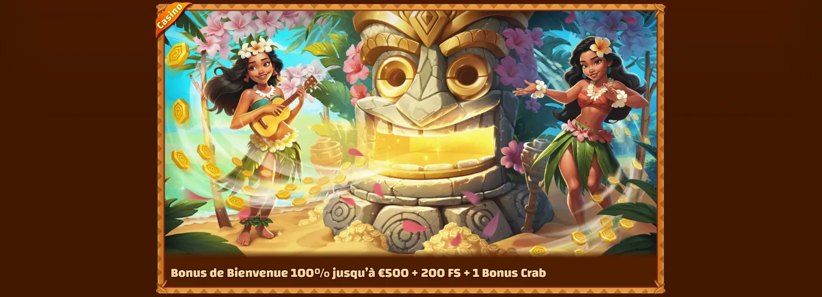 Bonus de bienvenue sur Tiki Casino